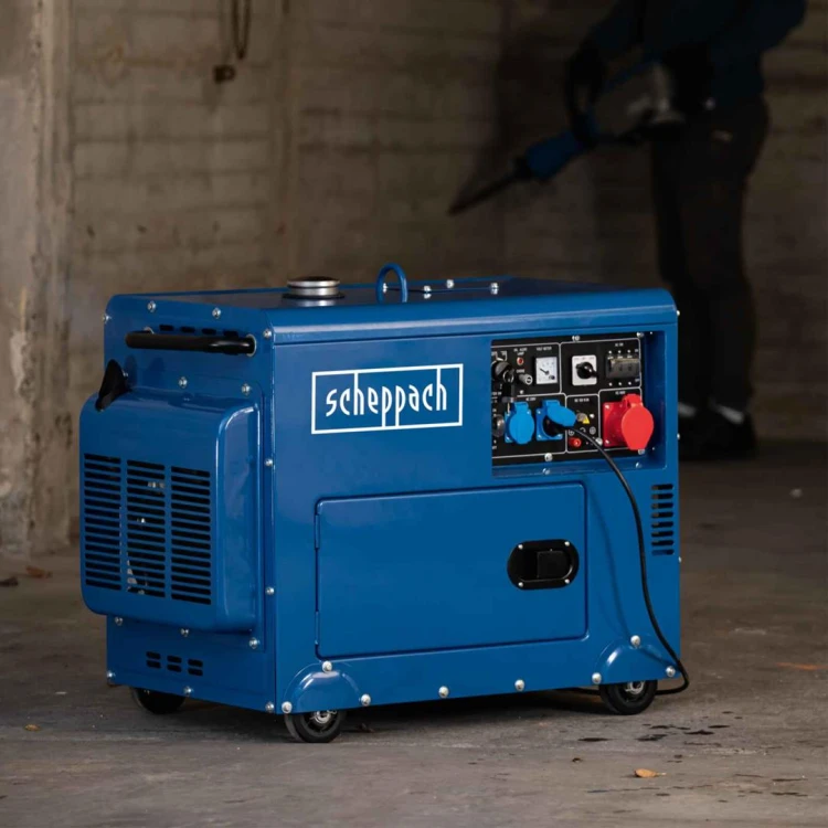 Agregat prądotwórczy Scheppach SG5200D Diesel 5kW 400/230V 7,7KM 5906222903