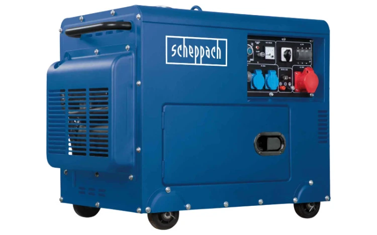 Agregat prądotwórczy Scheppach SG5200D Diesel 5kW 400/230V 7,7KM 5906222903