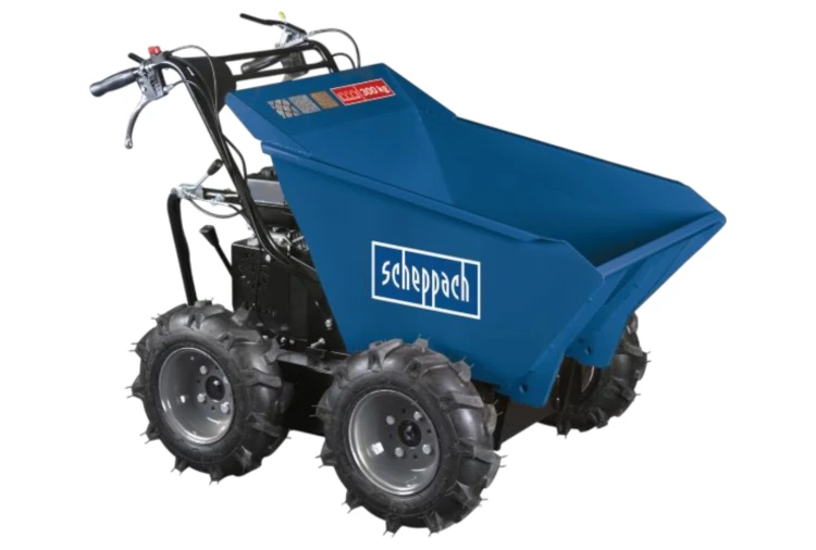 Mini wywrotka na kołach Scheppach DP3000 udźwig do 300kg 5908802903