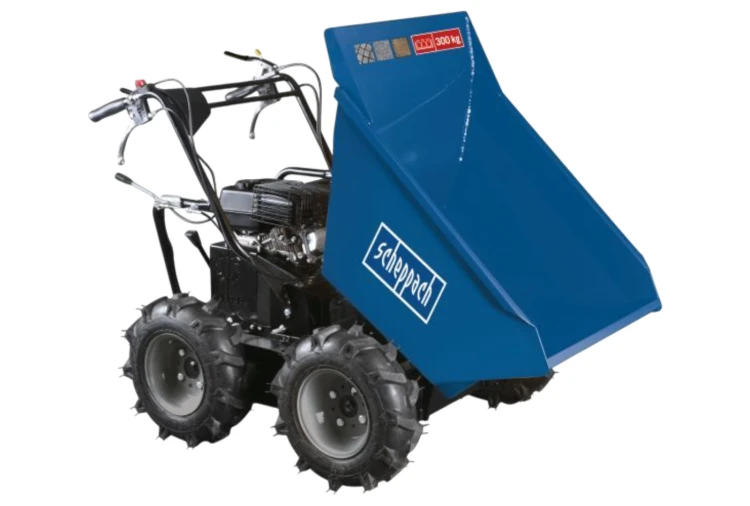 Mini wywrotka na kołach Scheppach DP3000 udźwig do 300kg 5908802903