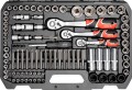 Zestaw narzędziowy Yato 1/2'', 3/8", 1/4" 128cz. YT-38872