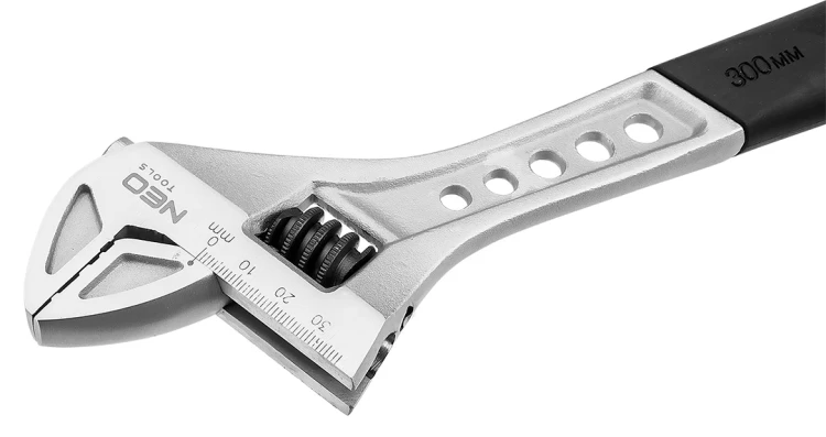 Klucz nastawny 300 mm, zakres 0-38 mm NEO TOOLS