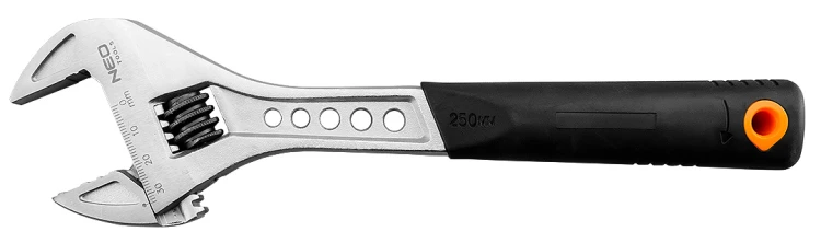 Klucz nastawny 250 mm, zakres 0-33 mm NEO TOOLS