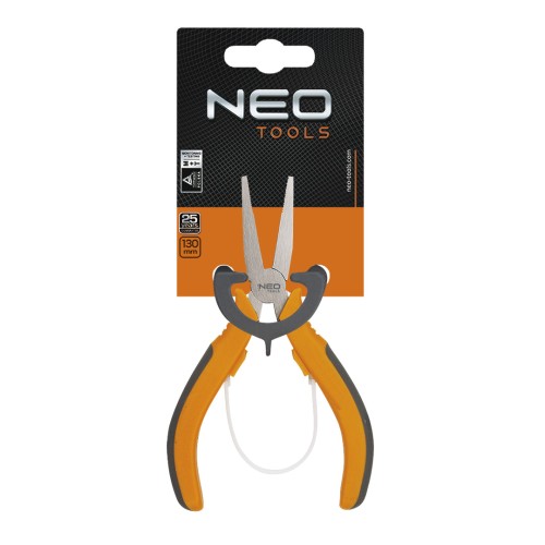 Szczypce precyzyjne płaskie 130 mm NEO TOOLS