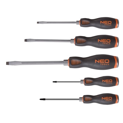 Wkrętaki do pobijania NEO TOOLS S2 zestaw 5 szt.
