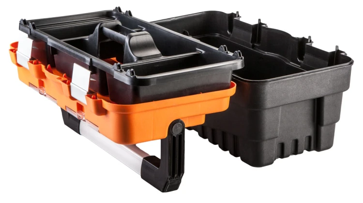 Skrzynka narzędziowa 18" NEO TOOLS z wkładką i organizerami