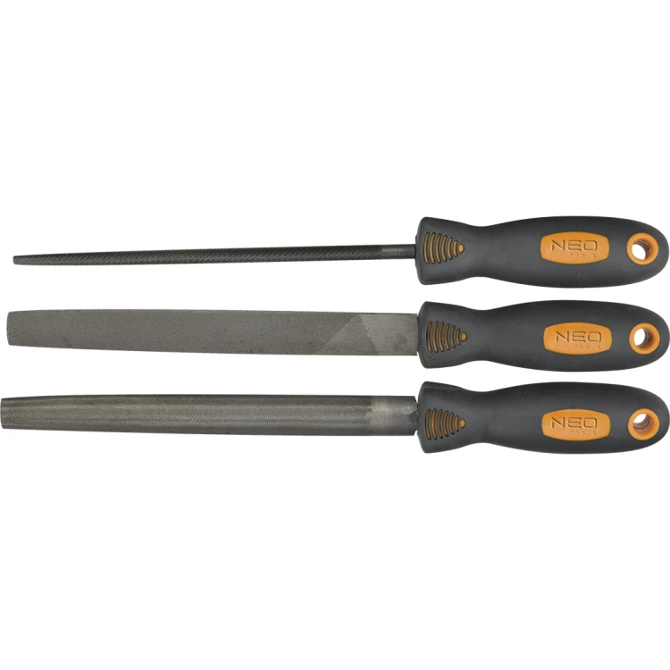 Pilniki do metalu NEO TOOLS zestaw 3 szt.