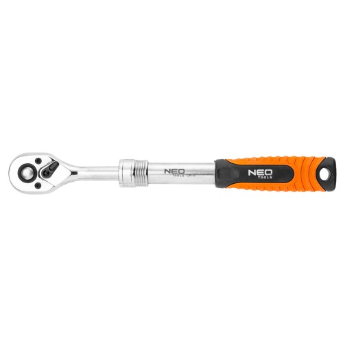 Grzechotka teleskopowa 1/2" NEO TOOLS 305-445 mm