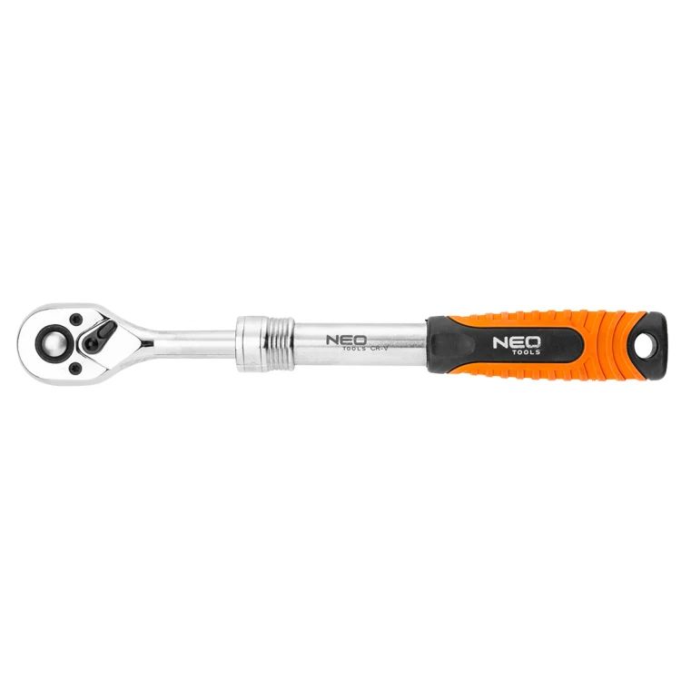 Grzechotka teleskopowa 1/2" NEO TOOLS 305-445 mm
