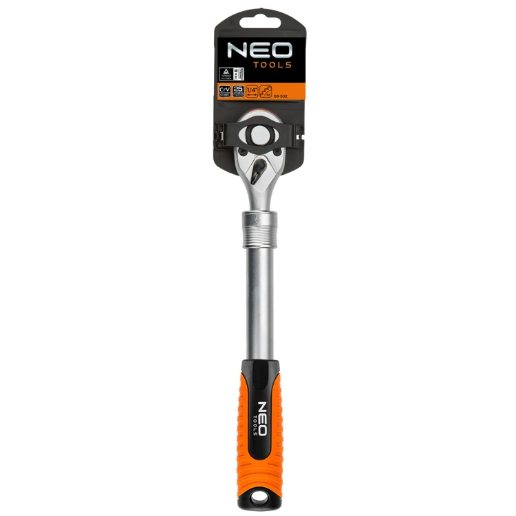Grzechotka teleskopowa 1/2" NEO TOOLS 305-445 mm