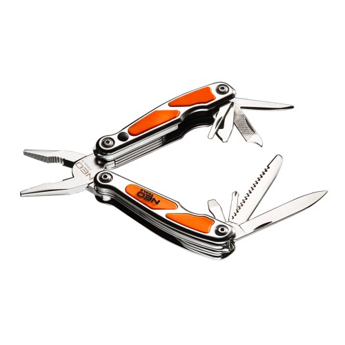 Narzędzie wielofunkcyjne mini NEO TOOLS z LED zestaw 10 elementów