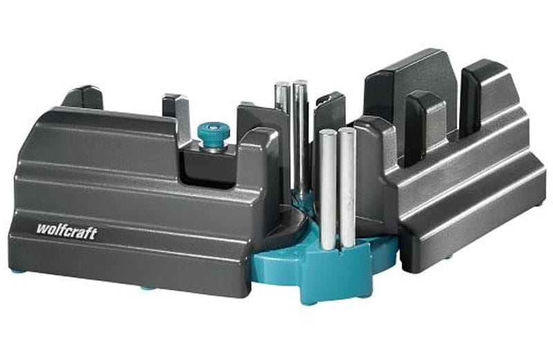 Regulowany przymiar, skrzynka uciosowa 2w1 do listew max wys. 100mm Wolfcraft 6948200
