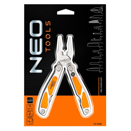 Narzędzie wielofunkcyjne NEO TOOLS zestaw 11 szt.