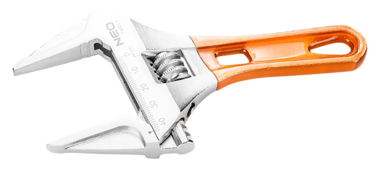Klucz nastawny krótki NEO TOOLS 156 mm, zakres 0-43 mm