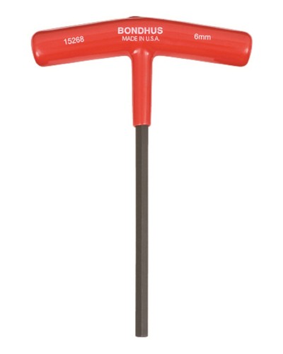 Klucz imbusowy 6,0 mm BONDHUS - uchwyt T dł. klingi 152 mm