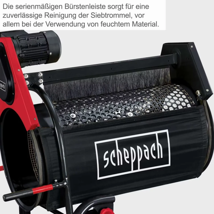 Przesiewacz ogrodowy Scheppach RS350, 0,25 kW 230V/50Hz