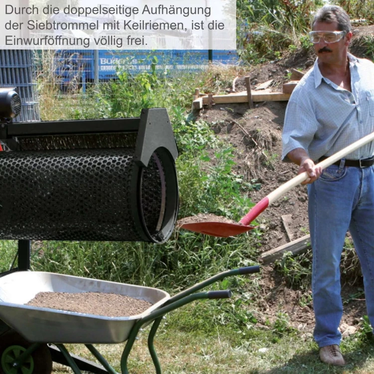 Przesiewacz ogrodowy Scheppach RS350, 0,25 kW 230V/50Hz