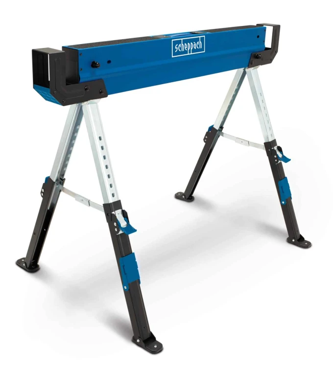 Koziołki robocze składane 2x589 kg regulowane MWB600 Scheppach 5907109852
