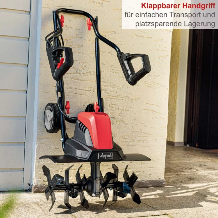 Glebogryzarka elektryczna 1500 W 45 cm 220 mm MTE460 Scheppach 5912313901