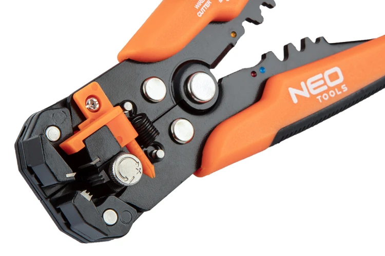Automatyczny ściągacz izolacji NEO TOOLS 200 mm, czołowy