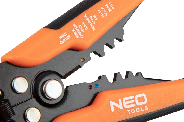 Automatyczny ściągacz izolacji NEO TOOLS 200 mm, czołowy