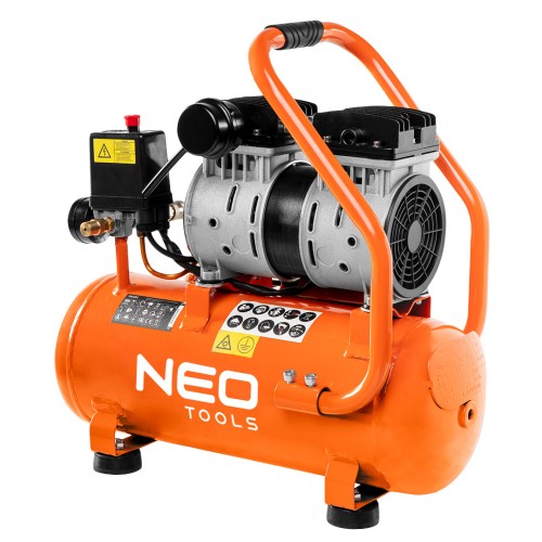 Kompresor bezolejowy 12 l NEO TOOLS