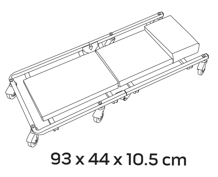 Leżanka warsztatowa składana NEO TOOLS 930 x 440 x 105 mm