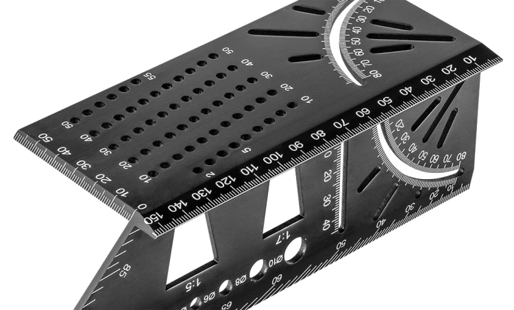 Kątownik japoński trójwymiarowy, metalowy NEO TOOLS