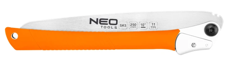 Piła japońska NEO TOOLS do cięcia dokładnego 11 TPI, wąska, składana