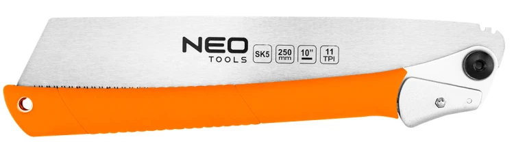 Piła japońska NEO TOOLS do cięcia dokładnego 11 TPI, szeroka, składana