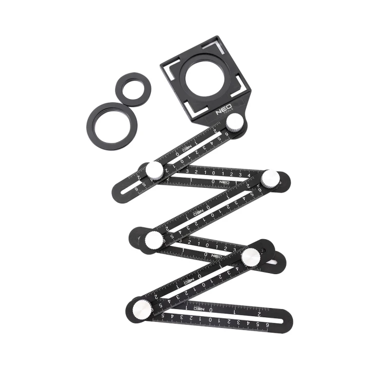 Linijka kątowa, 6 ramion NEO TOOLS