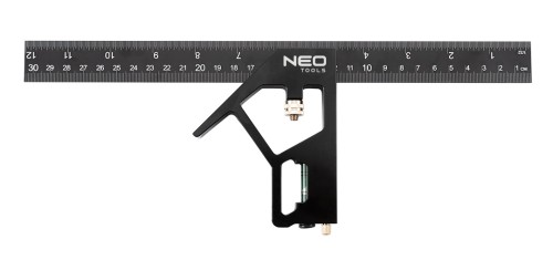 Kątownik wielofunkcyjny aluminiowy 30 cm NEO TOOLS