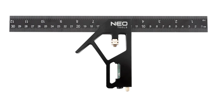 Kątownik wielofunkcyjny aluminiowy 30 cm NEO TOOLS