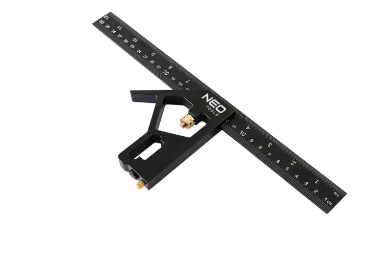 Kątownik wielofunkcyjny aluminiowy 30 cm NEO TOOLS
