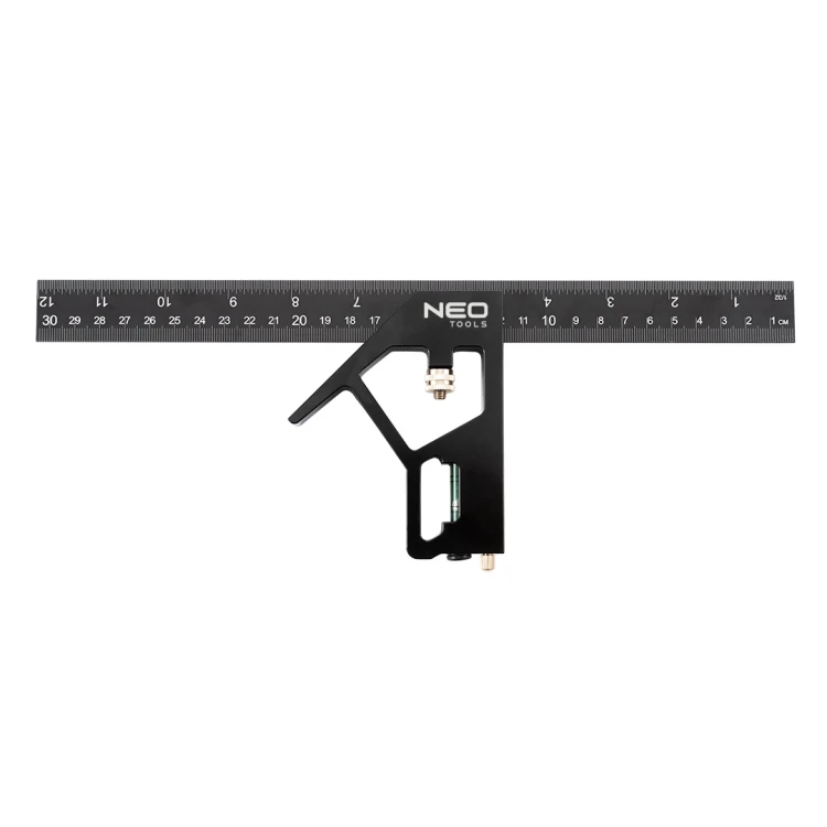 Kątownik wielofunkcyjny aluminiowy 30 cm NEO TOOLS