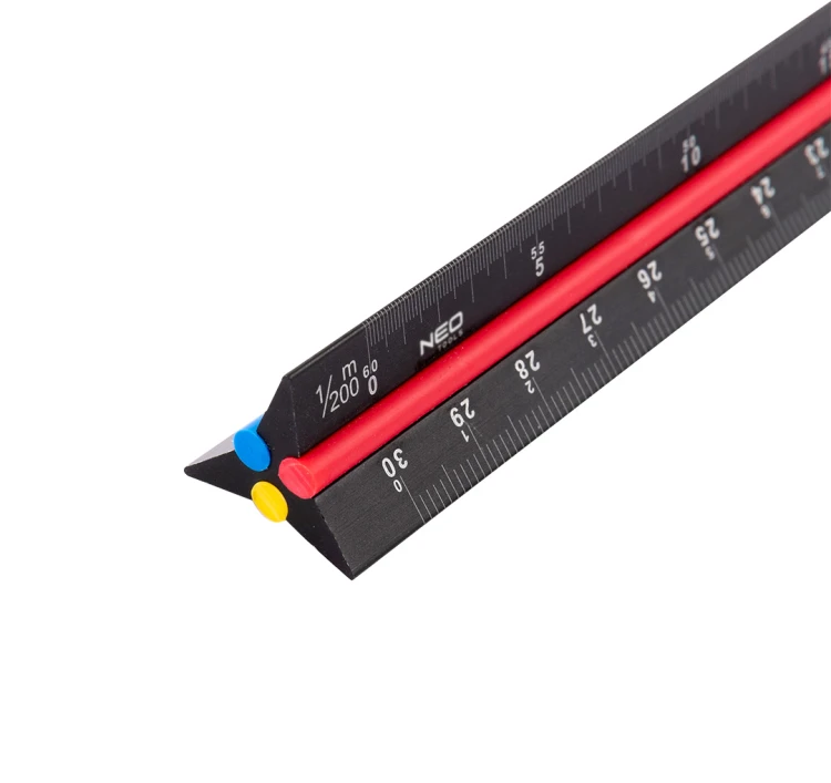 Linijka trójkątna 30 cm NEO TOOLS