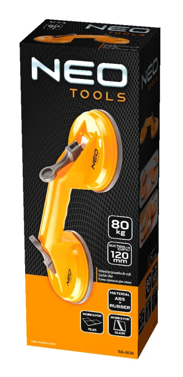 Przyssawka do szyb podwójna NEO TOOLS 80 kg