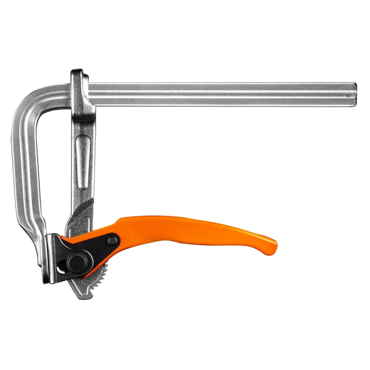 Ścisk stolarski zapadkowy NEO TOOLS 200 x 120 mm F-clamp