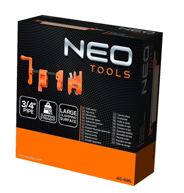 Ścisk rurowy 3/4" NEO TOOLS