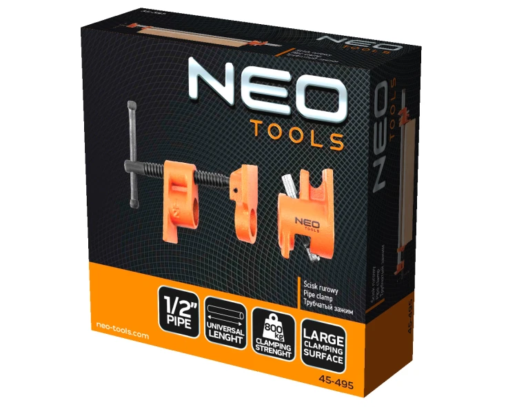 Ścisk rurowy 1/2" NEO TOOLS