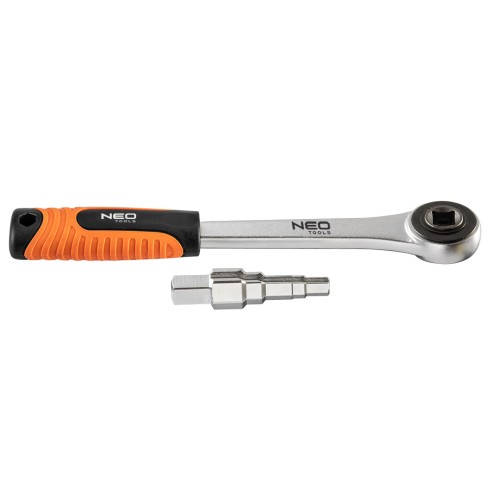 Klucz do śrubunków 1/2" NEO TOOLS z grzechotką