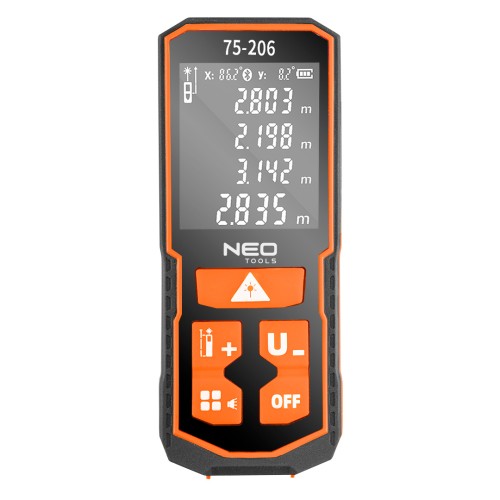 Dalmierz laserowy NEO TOOLS zasięg 100 m, IP54