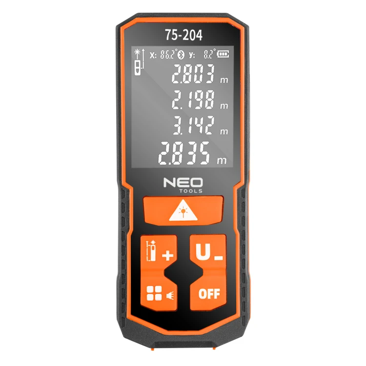 Dalmierz laserowy NEO TOOLS zasięg 60 m, IP54