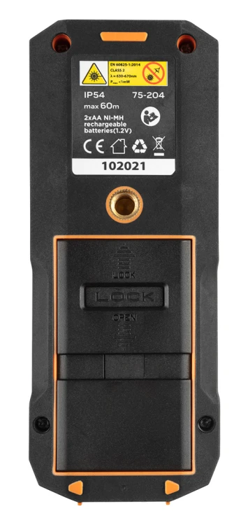 Dalmierz laserowy NEO TOOLS zasięg 60 m, IP54