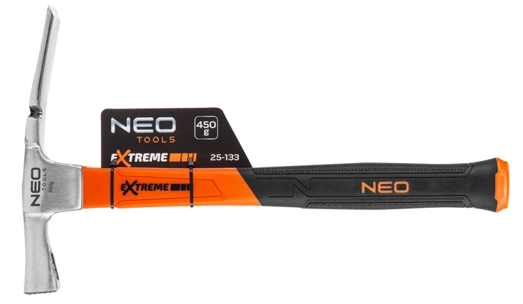 Młotek murarski NEO TOOLS 600 g, trzonek z włókna szklanego