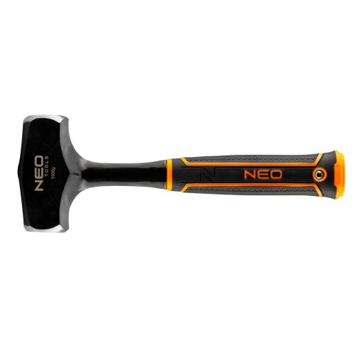 Młotek kamieniarski NEO TOOLS 1500 g, monolityczna konstrukcja