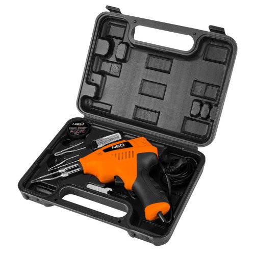 Lutownica transformatorowa NEO TOOLS 200 W, w walizce