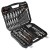 Klucze nasadowe NEO TOOLS zestaw 219 szt. CrV 1/2" 3/8" 1/4"