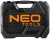 Kucze nasadowe NEO TOOLS zestaw 73 szt. CrV 1/2" 1/4"