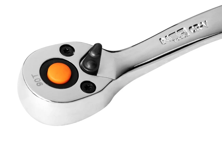 Klucze nasadowe NEO TOOLS zestaw 58 szt. CrV 1/2"
